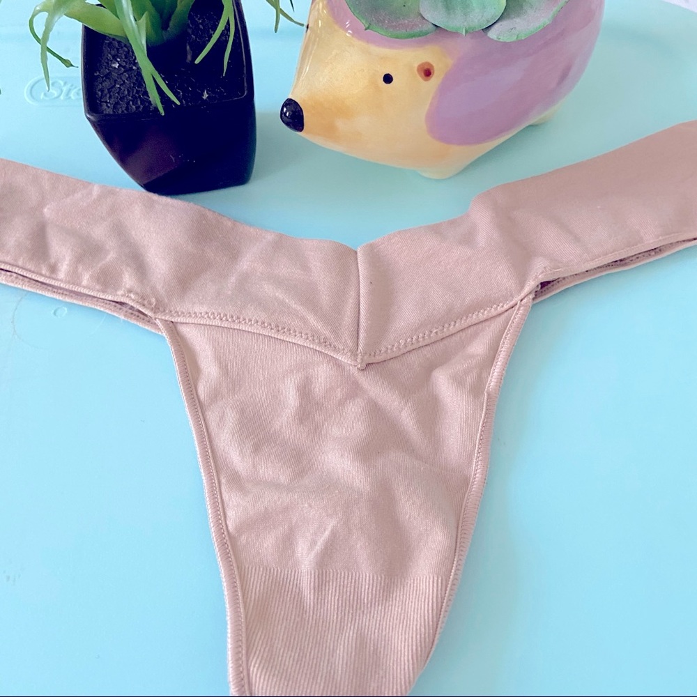 Nude thong panty
